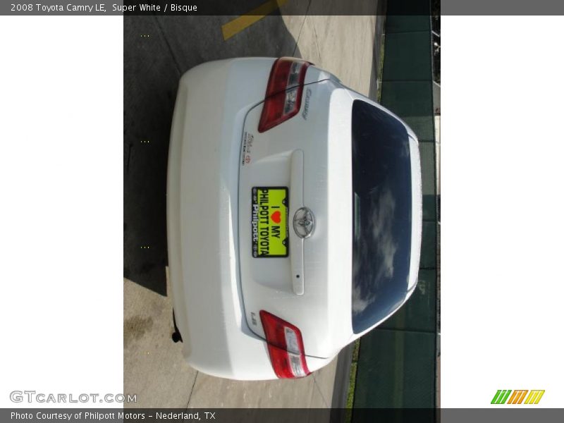 Super White / Bisque 2008 Toyota Camry LE