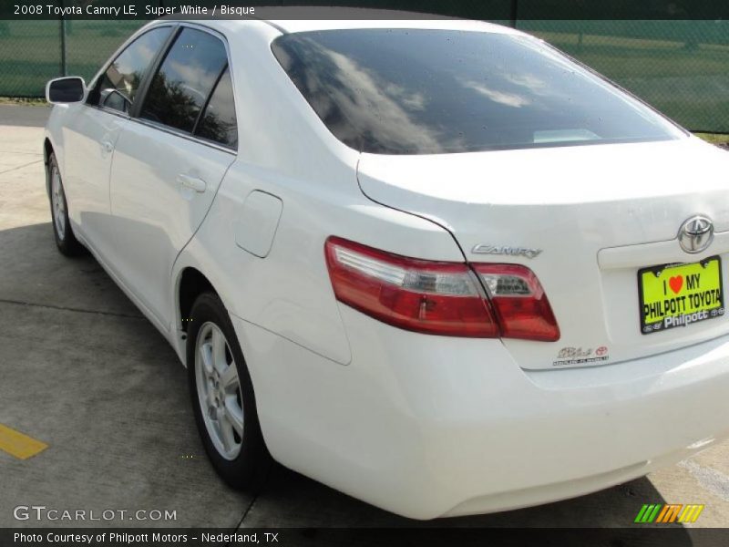 Super White / Bisque 2008 Toyota Camry LE