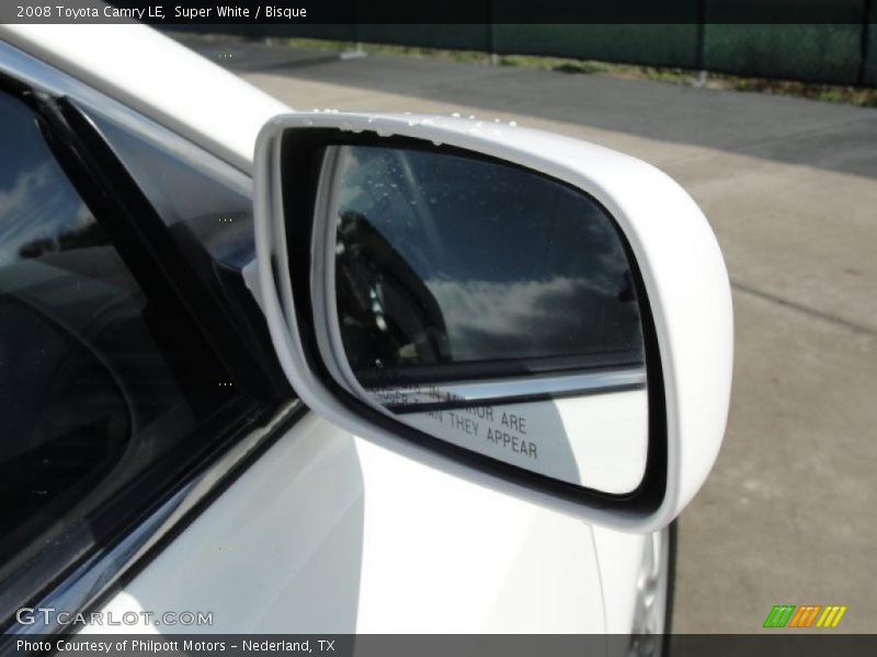 Super White / Bisque 2008 Toyota Camry LE