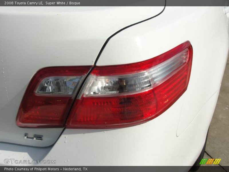 Super White / Bisque 2008 Toyota Camry LE