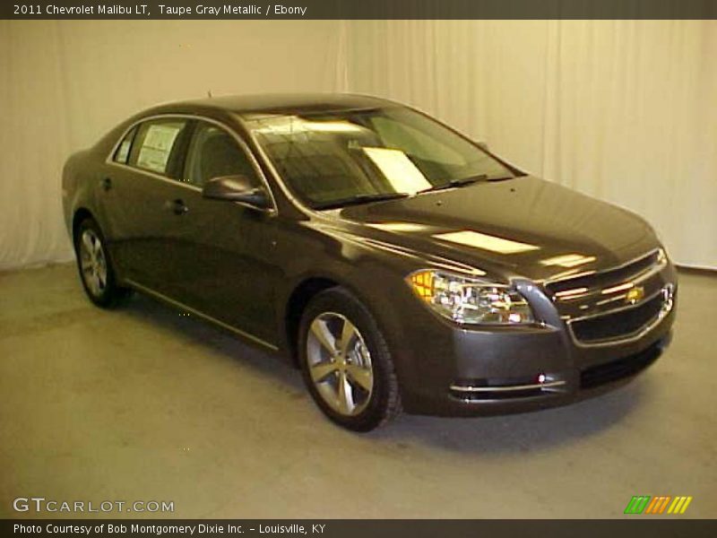 Taupe Gray Metallic / Ebony 2011 Chevrolet Malibu LT