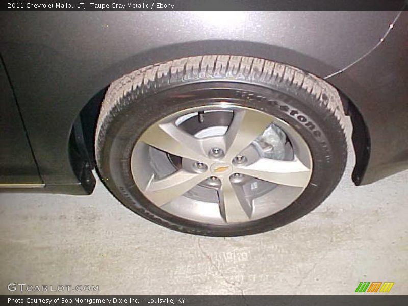 Taupe Gray Metallic / Ebony 2011 Chevrolet Malibu LT