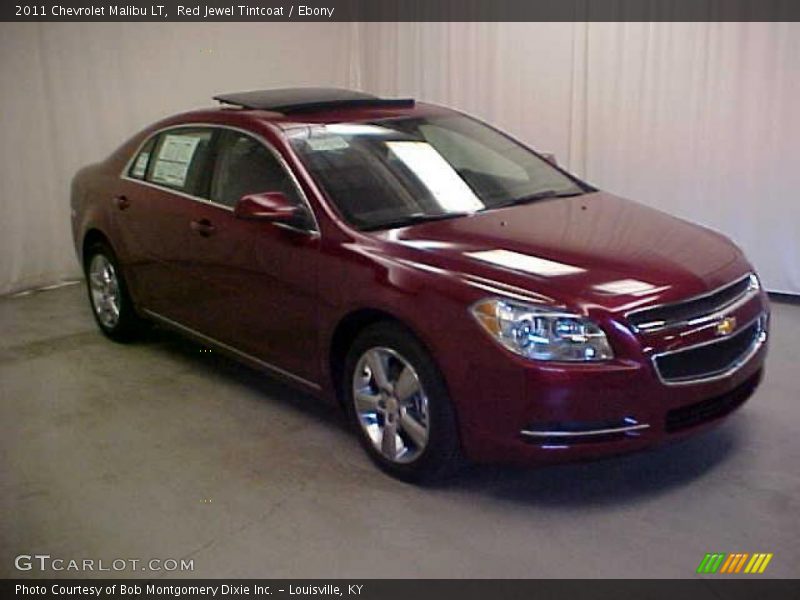 Red Jewel Tintcoat / Ebony 2011 Chevrolet Malibu LT