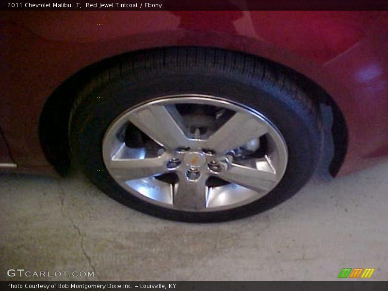 Red Jewel Tintcoat / Ebony 2011 Chevrolet Malibu LT