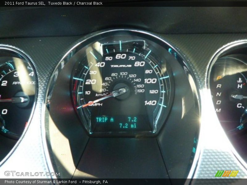 Tuxedo Black / Charcoal Black 2011 Ford Taurus SEL