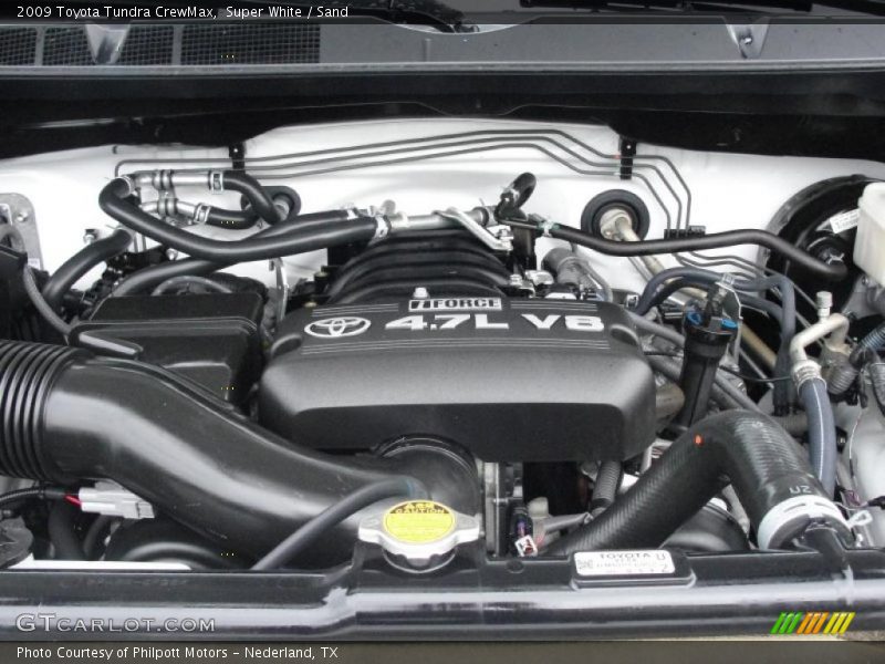  2009 Tundra CrewMax Engine - 4.7 Liter DOHC 32-Valve i-Force VVT-i V8