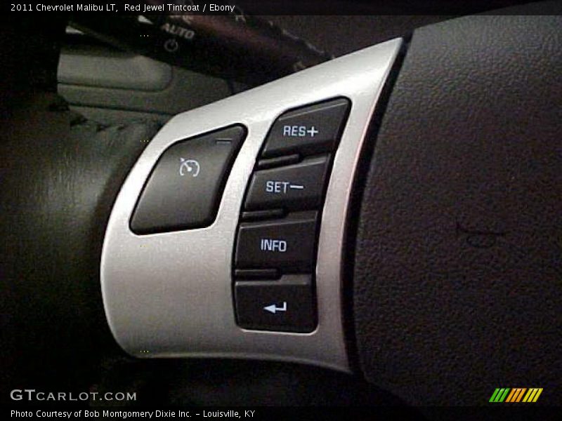Red Jewel Tintcoat / Ebony 2011 Chevrolet Malibu LT