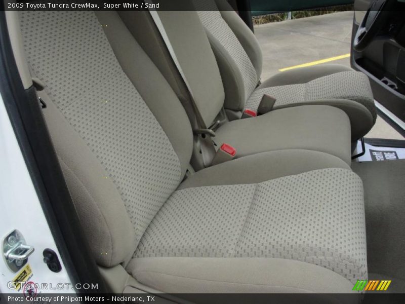 Super White / Sand 2009 Toyota Tundra CrewMax