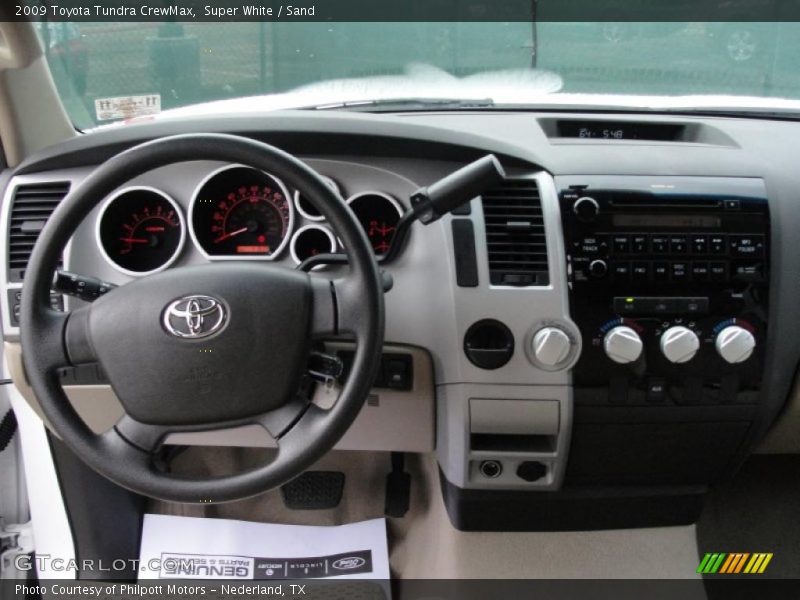 Dashboard of 2009 Tundra CrewMax