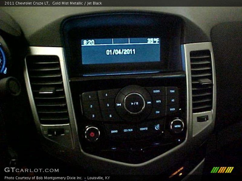 Gold Mist Metallic / Jet Black 2011 Chevrolet Cruze LT