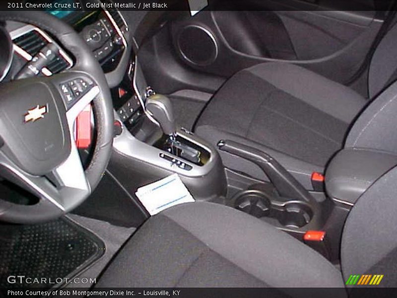 Gold Mist Metallic / Jet Black 2011 Chevrolet Cruze LT