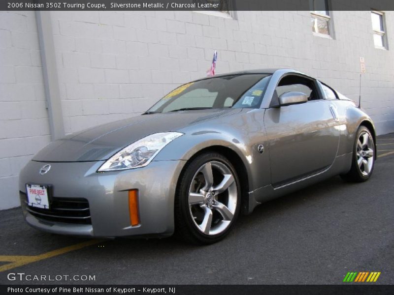 Silverstone Metallic / Charcoal Leather 2006 Nissan 350Z Touring Coupe