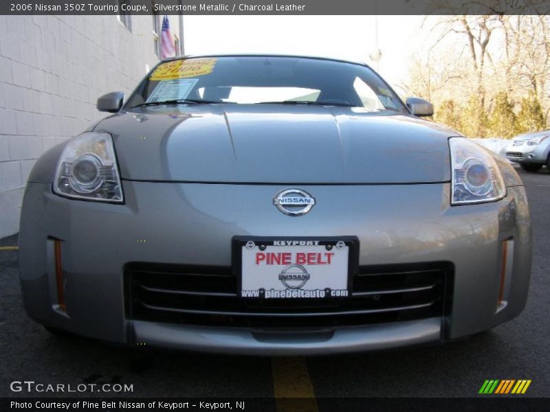 Silverstone Metallic / Charcoal Leather 2006 Nissan 350Z Touring Coupe