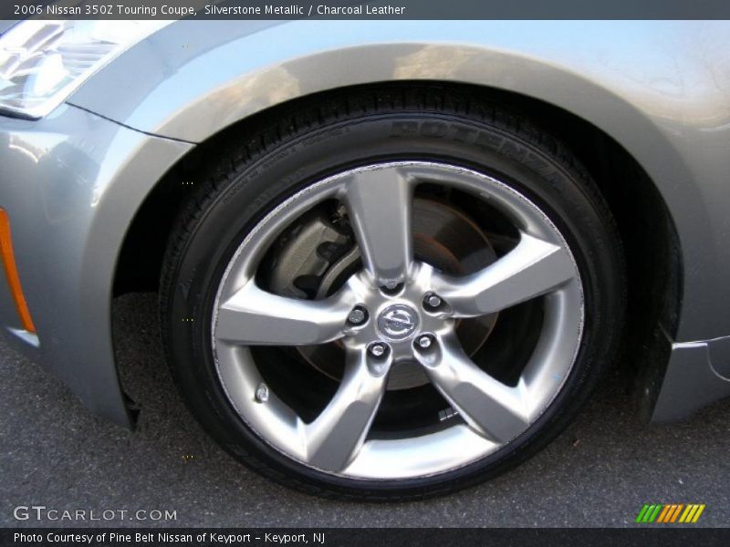 Silverstone Metallic / Charcoal Leather 2006 Nissan 350Z Touring Coupe