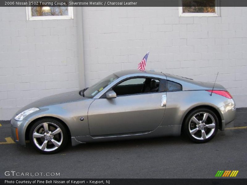 Silverstone Metallic / Charcoal Leather 2006 Nissan 350Z Touring Coupe
