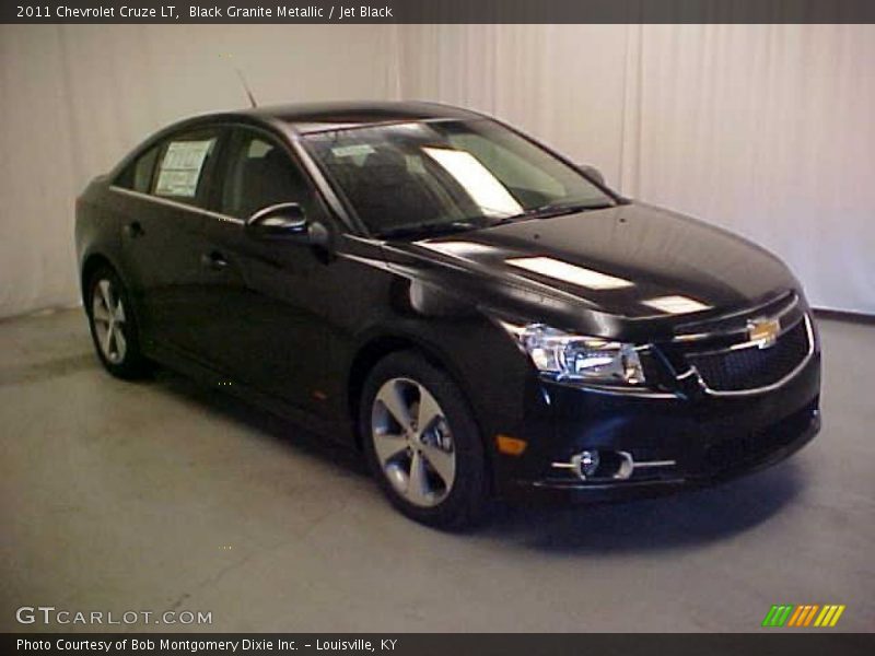 Black Granite Metallic / Jet Black 2011 Chevrolet Cruze LT