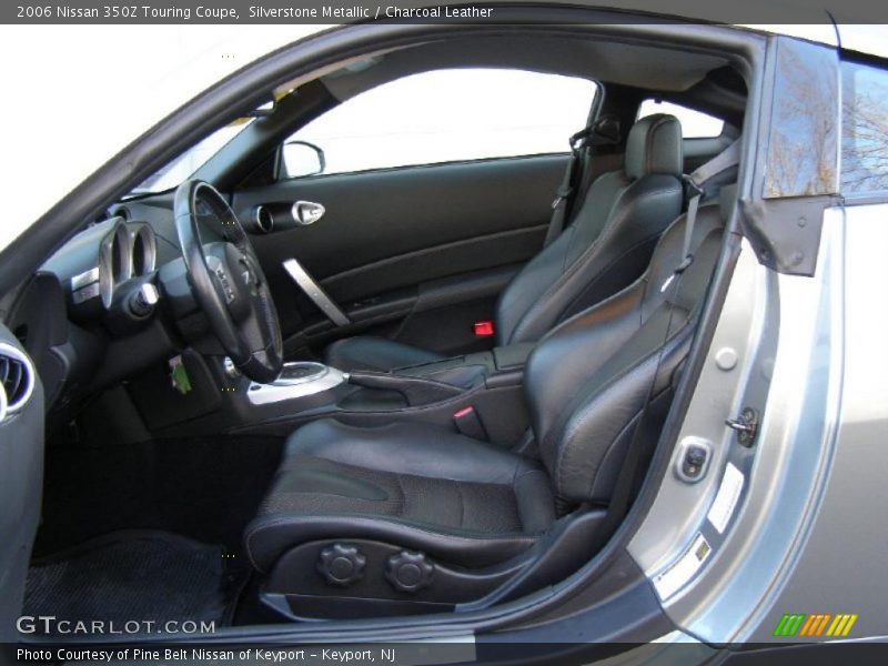 Silverstone Metallic / Charcoal Leather 2006 Nissan 350Z Touring Coupe