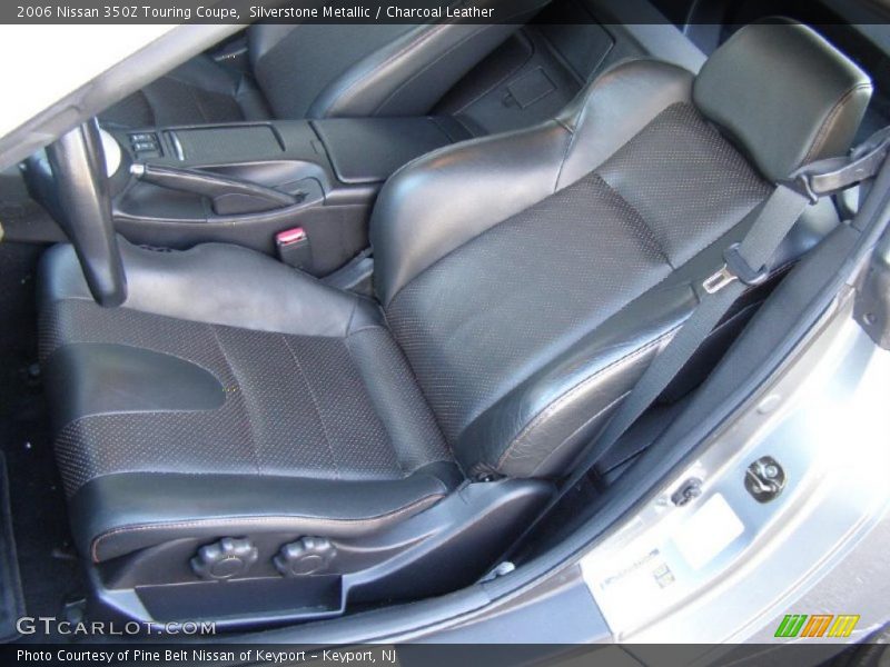 Silverstone Metallic / Charcoal Leather 2006 Nissan 350Z Touring Coupe