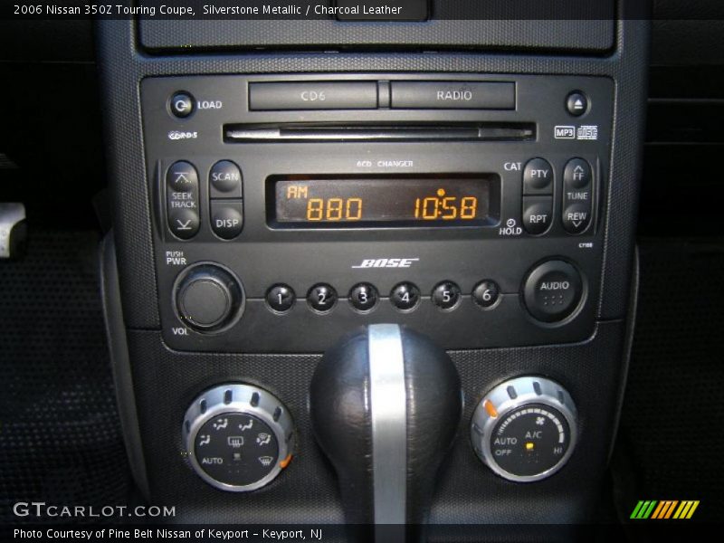 Silverstone Metallic / Charcoal Leather 2006 Nissan 350Z Touring Coupe