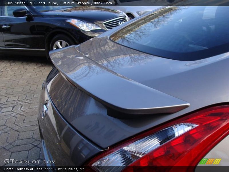 Platinum Graphite / Black Cloth 2009 Nissan 370Z Sport Coupe