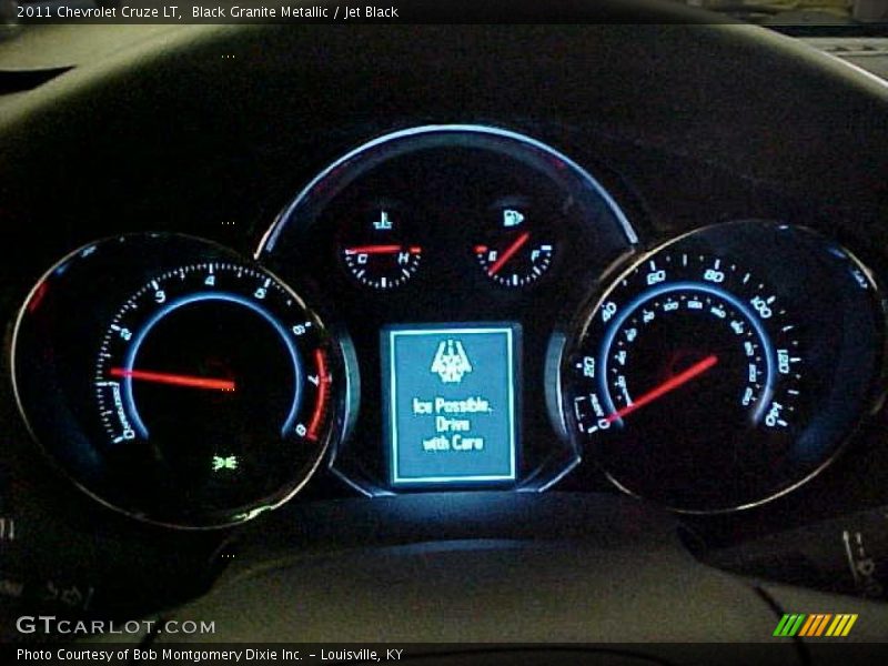 Black Granite Metallic / Jet Black 2011 Chevrolet Cruze LT