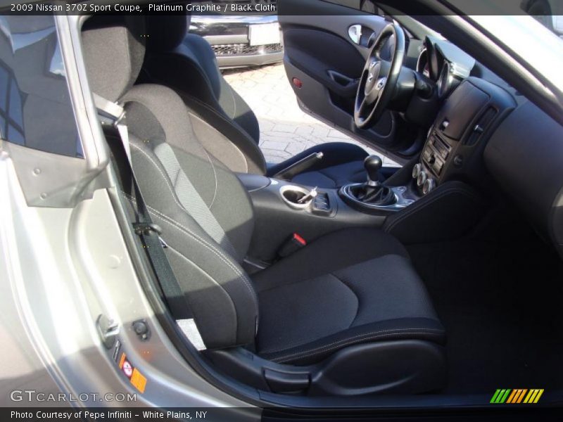 Platinum Graphite / Black Cloth 2009 Nissan 370Z Sport Coupe