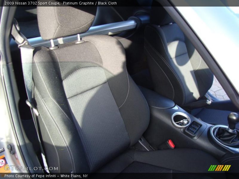 Platinum Graphite / Black Cloth 2009 Nissan 370Z Sport Coupe