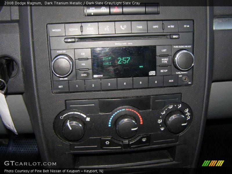 Dark Titanium Metallic / Dark Slate Gray/Light Slate Gray 2008 Dodge Magnum