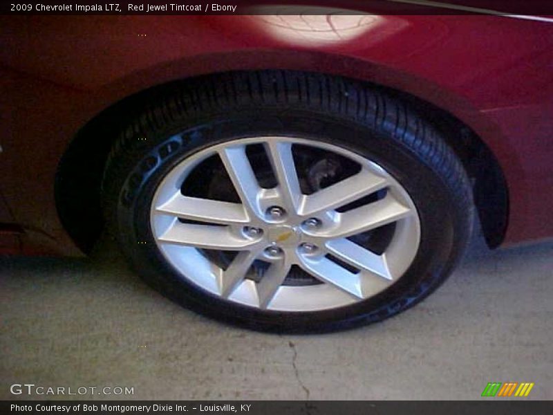 Red Jewel Tintcoat / Ebony 2009 Chevrolet Impala LTZ