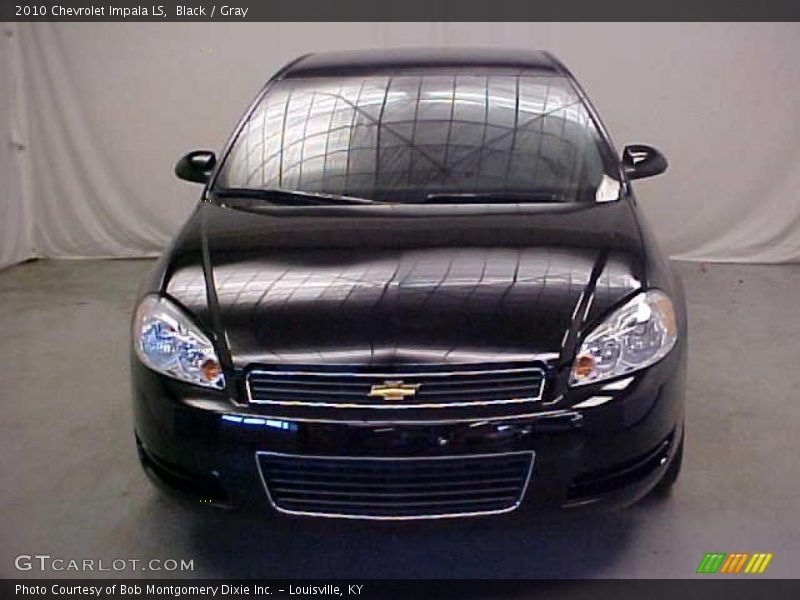 Black / Gray 2010 Chevrolet Impala LS