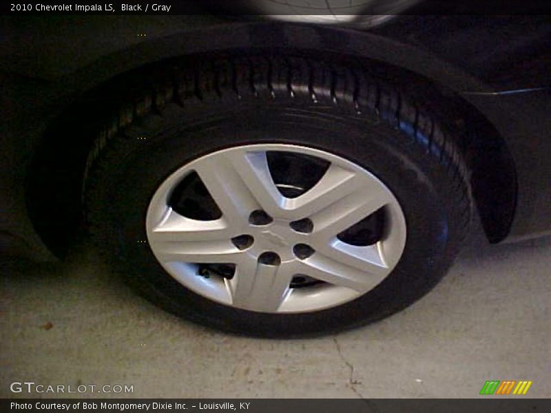 Black / Gray 2010 Chevrolet Impala LS