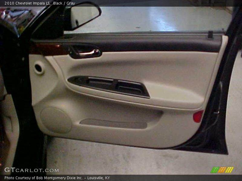 Black / Gray 2010 Chevrolet Impala LS