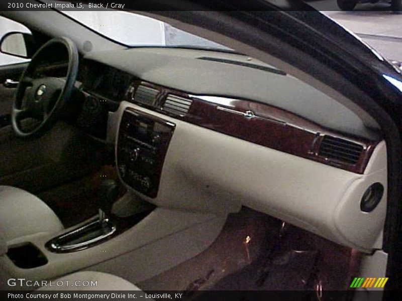 Black / Gray 2010 Chevrolet Impala LS