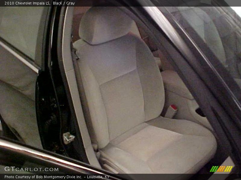 Black / Gray 2010 Chevrolet Impala LS