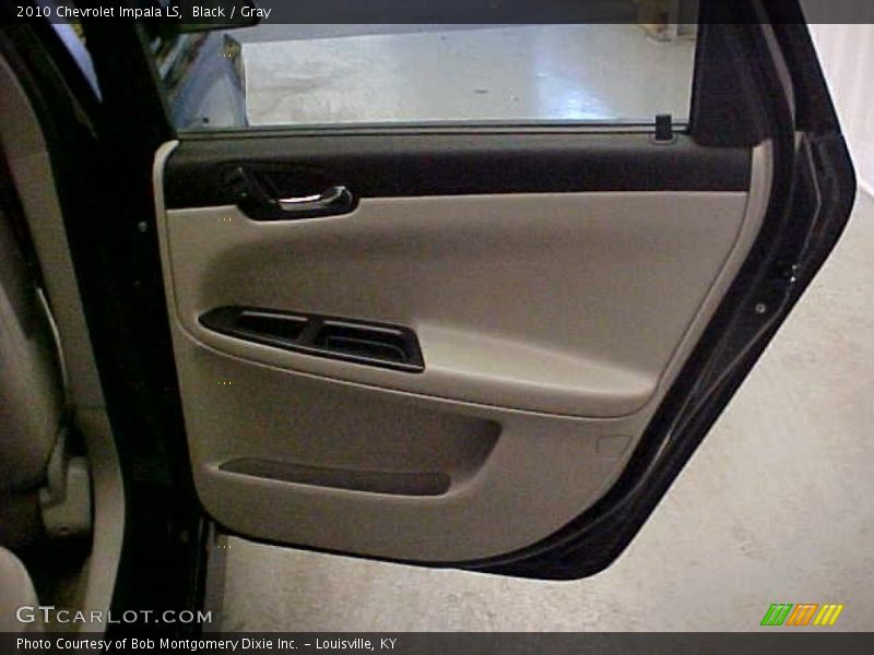 Black / Gray 2010 Chevrolet Impala LS