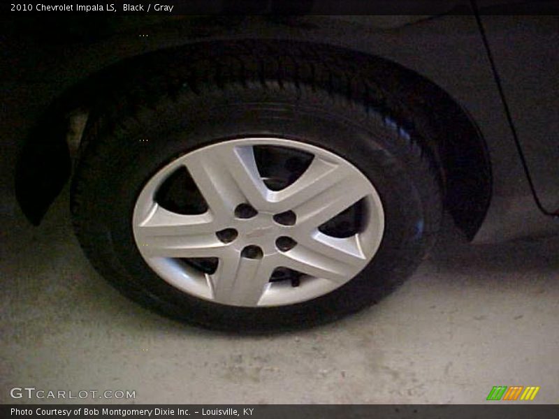 Black / Gray 2010 Chevrolet Impala LS