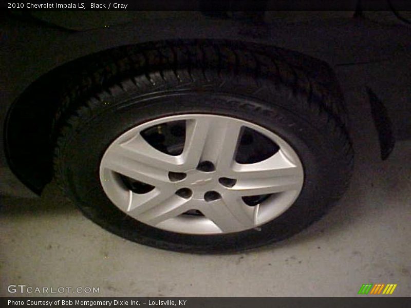 Black / Gray 2010 Chevrolet Impala LS
