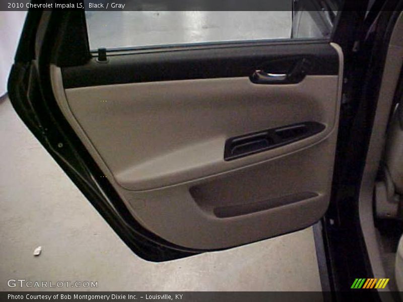 Black / Gray 2010 Chevrolet Impala LS