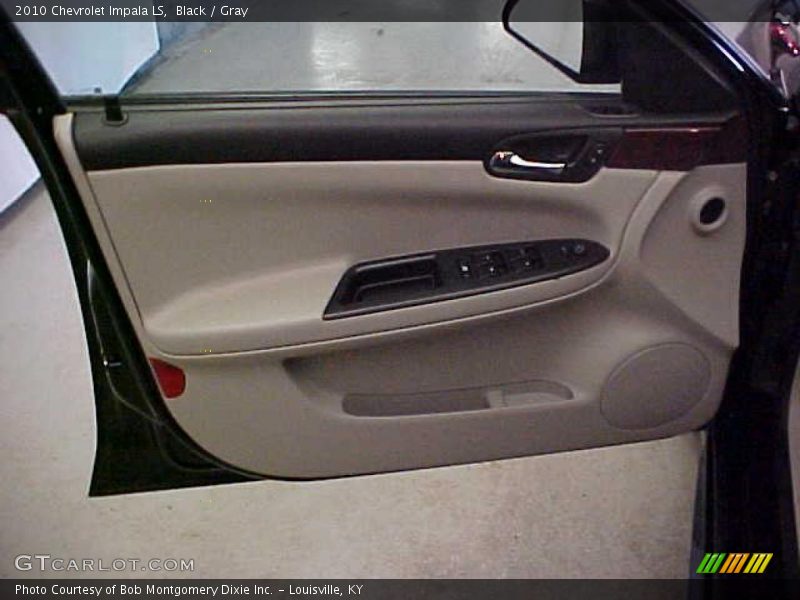 Black / Gray 2010 Chevrolet Impala LS