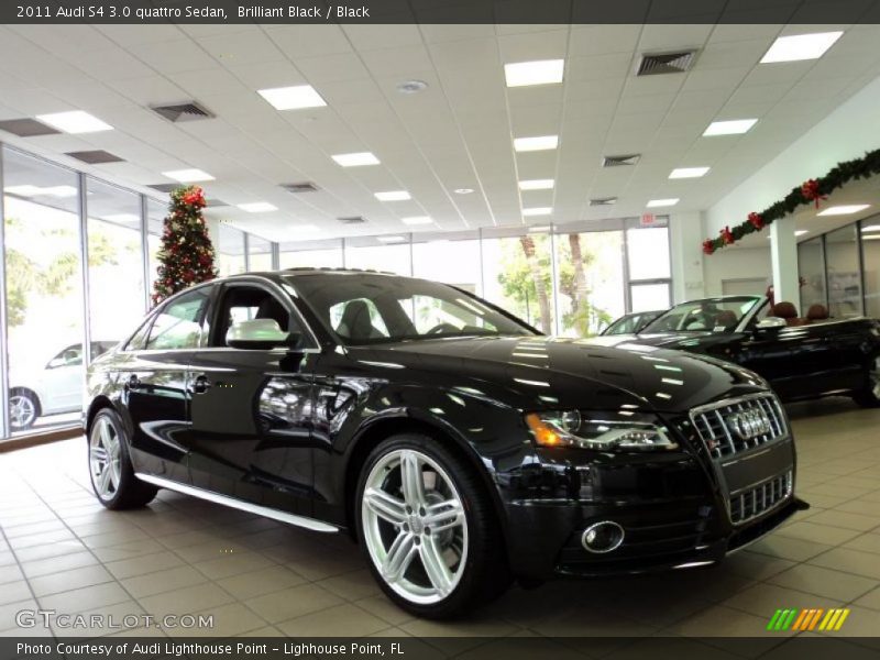 Brilliant Black / Black 2011 Audi S4 3.0 quattro Sedan