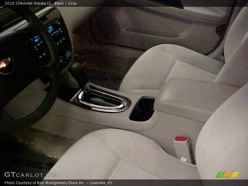 Black / Gray 2010 Chevrolet Impala LS