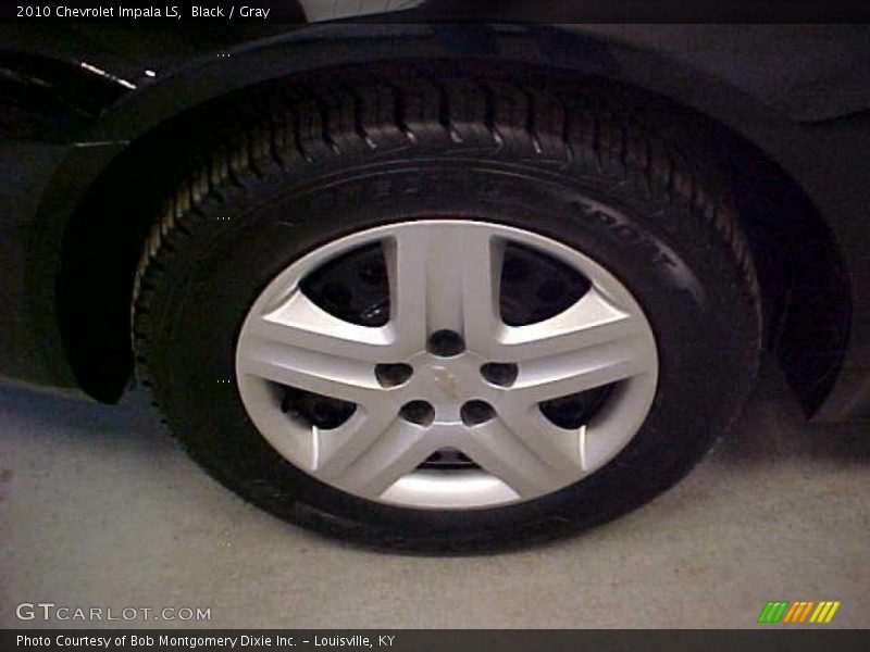 Black / Gray 2010 Chevrolet Impala LS