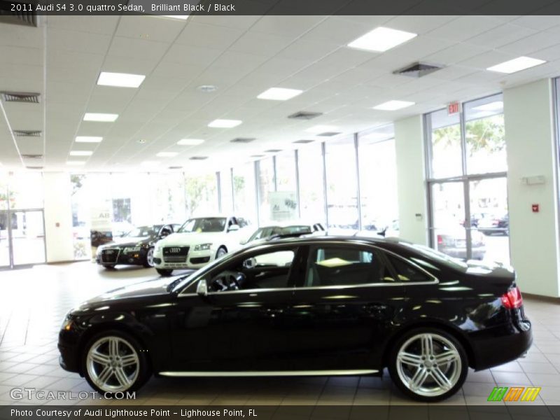 Brilliant Black / Black 2011 Audi S4 3.0 quattro Sedan