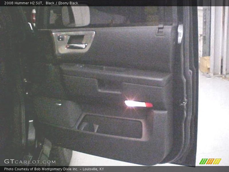 Black / Ebony Black 2008 Hummer H2 SUT