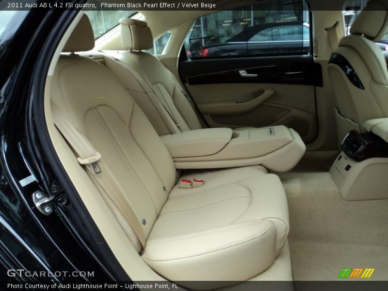  2011 A8 L 4.2 FSI quattro Velvet Beige Interior