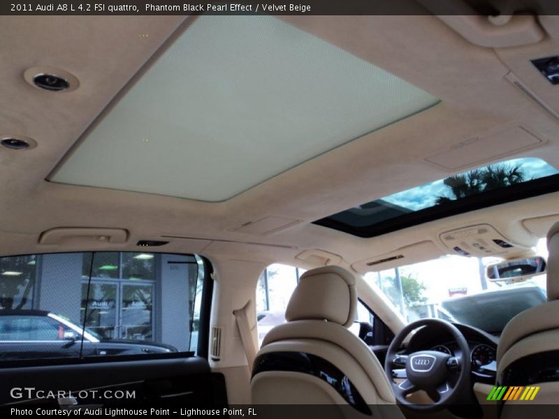 Sunroof of 2011 A8 L 4.2 FSI quattro