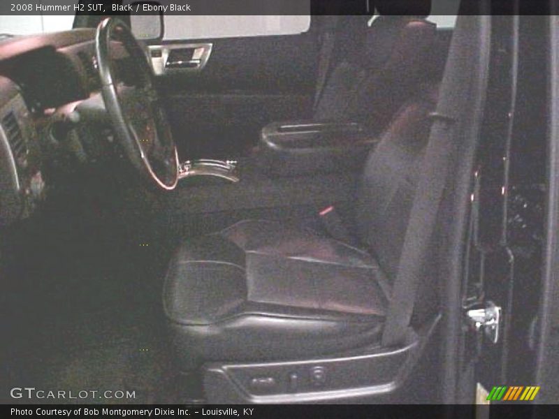 Black / Ebony Black 2008 Hummer H2 SUT