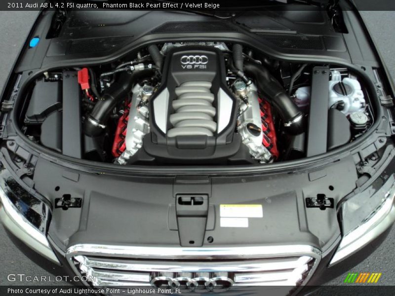  2011 A8 L 4.2 FSI quattro Engine - 4.2 Liter FSI DOHC 32-Valve VVT V8