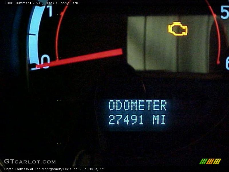 Black / Ebony Black 2008 Hummer H2 SUT