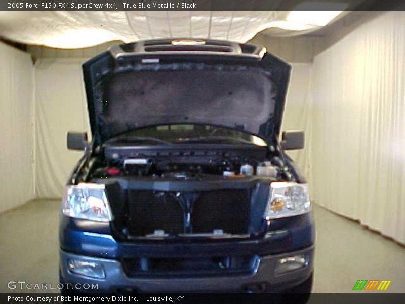 True Blue Metallic / Black 2005 Ford F150 FX4 SuperCrew 4x4